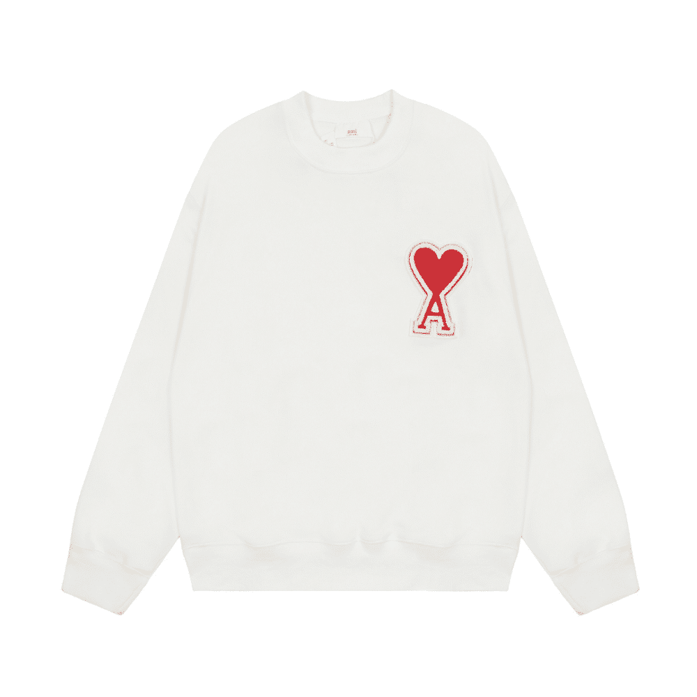 Ami White Hoodie