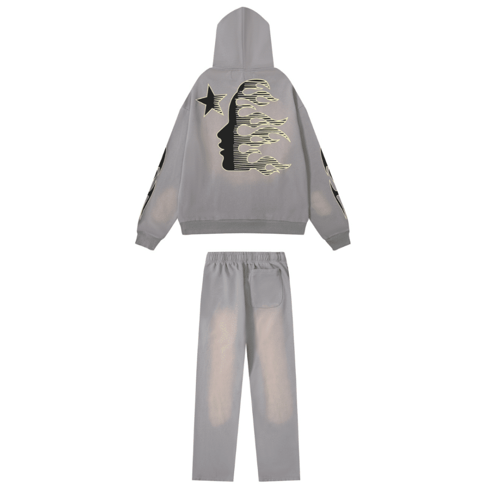 Hellstar Grey Tracksuit