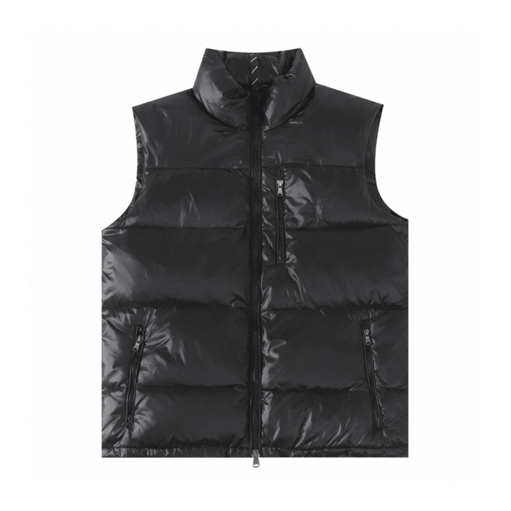 Polo Black Detachable Gilet